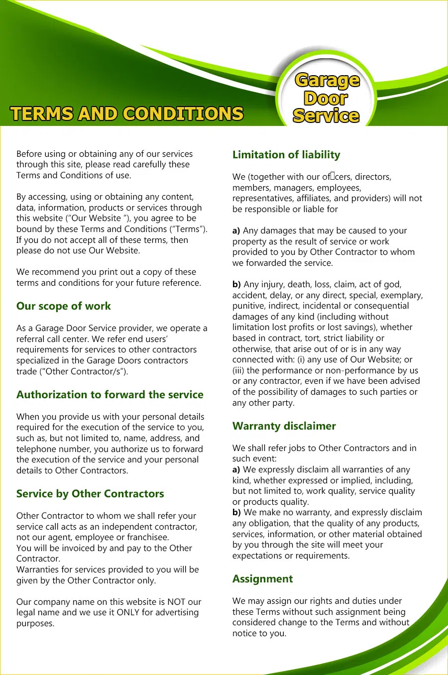 Master Garage Door Service Alexandria, VA 571-292-3510